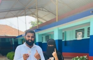 ಎಸ್.ಡಿ.ಪಿ.ಐ ಮುಖಂಡರಿಂದ ಮತದಾನ