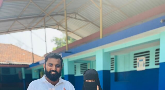 ಎಸ್.ಡಿ.ಪಿ.ಐ ಮುಖಂಡರಿಂದ ಮತದಾನ
