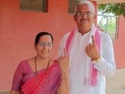 ವಿಧಾನ ಪರಿಷತ್ ಸದಸ್ಯ ಪ್ರತಾಪ ಸಿಂಹ ನಾಯಕ್ ಅವರಿಂದ ಮತದಾನ