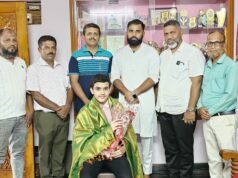 ಎಸ್ಡಿಪಿಐ ದ. ಕ ಜಿಲ್ಲಾ ಸಮಿತಿ ವತಿಯಿಂದ SSLC ಪರೀಕ್ಷೆಯಲ್ಲಿ ರಾಜ್ಯಕ್ಕೆ ದ್ವಿತೀಯ ಸ್ಥಾನ ಗಳಿಸಿದ ಬೆಳ್ತಂಗಡಿಯ ಚಿನ್ಮಯ್ ಜಿ.ಕೆ ಗೆ ಸನ್ಮಾನ