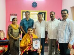 ಎಸ್ಎಸ್ಎಲ್ಸಿಯಲ್ಲಿ ರಾಜ್ಯಕ್ಕೆ ದ್ವಿತೀಯ ಸ್ಥಾನ ಪಡೆದ ಚಿನ್ಮಯಿ ಗೆ ಶಾಸಕ ಹರೀಶ್ ಪೂಂಜ ಅವರಿಂದ ಅಭಿನಂದನೆ