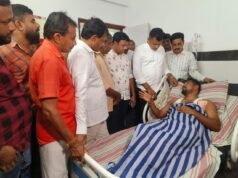 ಹಲ್ಲೆಗೊಳಗಾದ ಬಿಜೆಪಿ ಮುಖಂಡನ ಭೇಟಿ ಮಾಡಿದ ಸಂಸದ ಕ್ಯಾ.ಬ್ರಿಜೇಶ್ ಚೌಟ