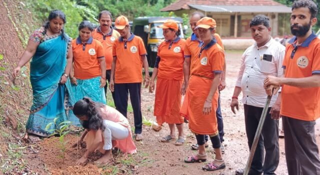 ಕಟ್ಟದ ಬೈಲು ಅಂಗನವಾಡಿ ಕೇಂದ್ರದಲ್ಲಿ ವಿಶ್ವ ಪರಿಸರ ದಿನಾಚರಣೆ