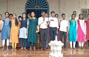 ಕೆ ಪಿ ಎಸ್ ಪುಂಜಾಲಕಟ್ಟೆ ಪ್ರೌಢಶಾಲಾ ವಿಭಾಗ : ವಿದ್ಯಾರ್ಥಿ ಸರಕಾರಕ್ಕೆ ಪ್ರಮಾಣವಚನ ಬೋಧನೆ