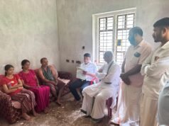 ಶಿಬಾಜೆ ವಿದ್ಯುತ್ ಆಘಾತಕ್ಕೆ ಈಡಾಗಿ ಮೃತಪಟ್ಟ ಯುವತಿಯ ಮನೆಗೆ ಶಾಸಕ ಹರೀಶ್ ಪೂಂಜ ಭೇಟಿ