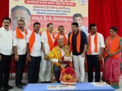 ಕೇಂದ್ರ ಸಚಿವ ವಿ ಸೋಮಣ್ಣ ಅವರಿಗೆ ಬೆಳ್ತಂಗಡಿಯಲ್ಲಿ ಬಿಜೆಪಿ ವತಿಯಿಂದ ಸನ್ಮಾನ