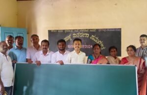 ತಾಲೂಕು ಪತ್ರಕರ್ತರ ಸಂಘದಿಂದ ಉಜಿರೆ ಸಹಿಪ್ರಾ ಶಾಲೆ ಹಳೇಪೇಟೆಗೆ ಗ್ರೀನ್ ಬೋರ್ಡ್ ಹಸ್ತಾಂತರ