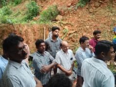 ಬಳಂಜ. ಕುಸಿಯುವ ಭೀತಿಯಲ್ಲಿ ನಾಲ್ಕು ಮನೆಗಳು, ಕಾಳಜಿ ಕೇಂದ್ರಕ್ಕೆ ಸ್ಥಳಾಂತರ