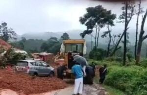 ಶಿರಾಡಿ ಘಾಟಿಯಲ್ಲಿ ಭೂಕುಸಿತ ಮಣ್ಣಿನಡಿ ಸಿಲುಕಿದ ವಾಹನಗಳು; ರಸ್ತೆ ಸಂಚಾರ ಸ್ಥಗಿತ