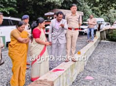 ಚಾರ್ಮಾಡಿ ಘಾಟಿಗೆ ಚಿಕ್ಕಮಗಳೂರು ಜಿಲ್ಲಾಧಿಕಾರಿ ಭೇಟಿ,ರಸ್ತೆ ಪರಿಶೀಲನೆ