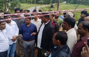 ಮಳೆ ಹಾನಿ ಪ್ರದೇಶಗಳಿಗೆ ಜಿಲ್ಲಾಧಿಕಾರಿ ಭೇಟಿ; ಪರಿಶೀಲನೆ