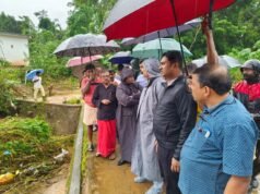 ಬೆಳ್ತಂಗಡಿ ತಾಲೂಕಿನ ಮಳೆ ಹಾನಿ ಪ್ರದೇಶಗಳಿಗೆ ಸಚಿವ ದಿನೇಶ್ ಗುಂಡೂರಾವ್ ಭೇಟಿ ಪರಿಶೀಲನೆ