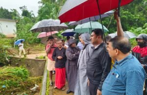 ಬೆಳ್ತಂಗಡಿ ತಾಲೂಕಿನ ಮಳೆ ಹಾನಿ ಪ್ರದೇಶಗಳಿಗೆ ಸಚಿವ ದಿನೇಶ್ ಗುಂಡೂರಾವ್ ಭೇಟಿ ಪರಿಶೀಲನೆ