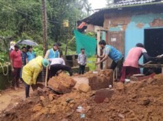 ಚಾರ್ಮಾಡಿಯಲ್ಲಿ ಭಾರೀ ಮಳೆಗೆ ಕುಸಿದ ಮನೆ
