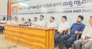 ಬೆಳ್ತಂಗಡಿ ಐ.ಬಿ ಕಾಮಗಾರಿ ಅವ್ಯವಹಾರ; ಎಸ್.ಐ.ಟಿ ತನಿಖೆಗೆ ರಕ್ಷಿತ್ ಶಿವರಾಂ ಒತ್ತಾಯ