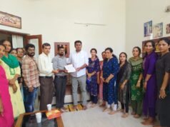 ದಕ್ಷಿಣ ಕನ್ನಡ ಜಿಲ್ಲಾ ಅತಿಥಿ ಉಪನ್ಯಾಸಕರ ಸಂಘದ ಪದಾಧಿಕಾರಿಗಳಿಂದ ರಕ್ಷಿತ್ ಶಿವರಾಂ ಬೇಟಿ.