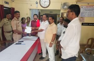 ಬೆಳ್ತಂಗಡಿ ಶಾಸಕ ಹರೀಶ್ ಪೂಂಜಾ ವಿರುದ್ದ ಬೆಳ್ತಂಗಡಿ ಪೊಲೀಸ್ ಠಾಣೆ ದೂರು