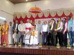 ಮಡಂತ್ಯಾರಿನಲ್ಲಿ ಐವನ್ ಡಿ ಸೋಜ ಅವರಿಗೆ ಸನ್ಮಾನ