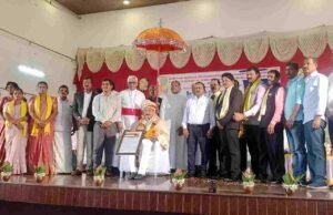 ಮಡಂತ್ಯಾರಿನಲ್ಲಿ ಐವನ್ ಡಿ ಸೋಜ ಅವರಿಗೆ ಸನ್ಮಾನ