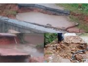 ಮುಂದುವರಿದ ಮಳೆ ಹಲವೆಡೆ ಮೋರಿ, ರಸ್ತೆಗಳು ಕುಸಿತ; ಸಂಚಾರಕ್ಕೆ ಅಡಚಣೆ