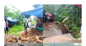 ಮಳೆಹಾನಿ ಪ್ರದೇಶಗಳಿಗೆ ರಕ್ಷಿತ್ ಶಿವರಾಂ ಭೇಟಿ