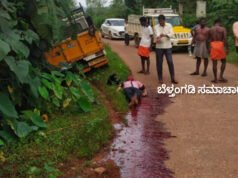 ಮಲೆಬೆಟ್ಟುವಿನಲ್ಲಿ ಬೈಕ್ ಪಿಕಪ್ ಅಪಘಾತ ವಿದ್ಯಾರ್ಥಿಗೆ ಗಂಭೀರ ಗಾಯ