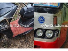 ಧರ್ಮಸ್ಥಳದಲ್ಲಿ ಹೆದ್ದಾರಿಗಿಳಿದ ಕಾಡಾನೆ ವಾಹನಗಳು ಜಖಂ