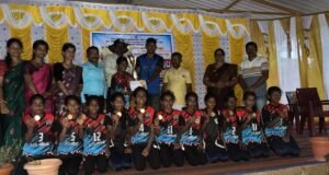 ತಾಲೂಕು ಮಟ್ಟದ ಬಾಲಕಿಯರ ವಾಲಿಬಾಲ್ ಬಂದಾರು ಶಾಲೆಗೆ ಪ್ರಥಮ ಸ್ಥಾನ