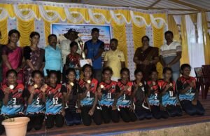 ತಾಲೂಕು ಮಟ್ಟದ ಬಾಲಕಿಯರ ವಾಲಿಬಾಲ್ ಬಂದಾರು ಶಾಲೆಗೆ ಪ್ರಥಮ ಸ್ಥಾನ