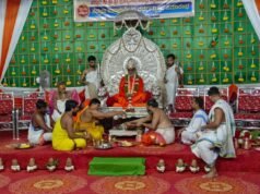 ಶ್ರೀರಾಮ ಕ್ಷೇತ್ರದಲ್ಲಿ ಶ್ರೀ ಬ್ರಹ್ಮಾನಂದ ಸರಸ್ವತಿ ಸ್ವಾಮೀಜಿಯವರ ಪಟ್ಟಾಭಿಷೇಕದ ವರ್ಧಂತ್ಯುತ್ಸವ
