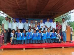 ಬಾಲಕಿಯರ ವಿಭಾಗದ ವಾಲಿಬಾಲ್ ಪಂದ್ಯಾಟ ಮುಂಡಾಜೆ ವಿವೇಕಾನಂದ ಶಿಕ್ಷಣ ಸಂಸ್ಥೆಯ ತಂಡ ಪ್ರಥಮ