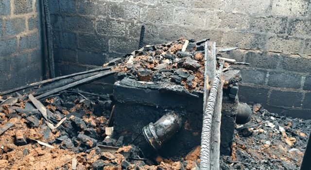 ಮುಂಡಾಜೆ: ರಬ್ಬರ್ ಸ್ಮೋಕ್ ಹೌಸ್ ಗೆ ಬೆಂಕಿ ಅಪಾರ ನಷ್ಟ