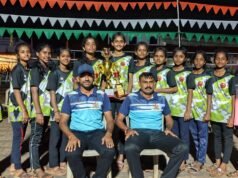 ಮುಂಡಾಜೆ ವಿವೇಕಾನಂದ ಪ್ರೌಢಶಾಲೆಯ ಬಾಲಕಿಯರ ವಾಲಿಬಾಲ್ ತಂಡಕ್ಕೆ ಸತತವಾಗಿ 14 ನೇ ಬಾರಿ ಜಿಲ್ಲಾಮಟ್ಟದಲ್ಲಿ ಪ್ರಥಮ ಸ್ಥಾನ