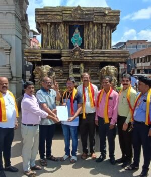 ಸುವರ್ಣ ಸಂಭ್ರಮ ರಥಯಾತ್ರೆಗೆ ಉಜಿರೆಯಲ್ಲಿ ಸ್ವಾಗತ