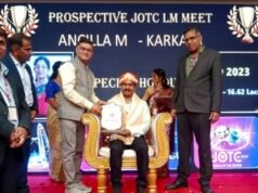 ಎಸ್.ಬಿ.ಐ ಲೈಫ್ ಕಾರ್ಕಳ ಬ್ರಾಂಚ್ ಬೆಳ್ತಂಗಡಿ ಘಟಕದ ಮಂಜುನಾಥ ಗುಡಿಗಾರ್ ಅವರಿಗೆ ಇಂಟರ್ನ್ಯಾಷನಲ್ ಕ್ವಾಲಿಟಿ ಅವಾರ್ಡ್