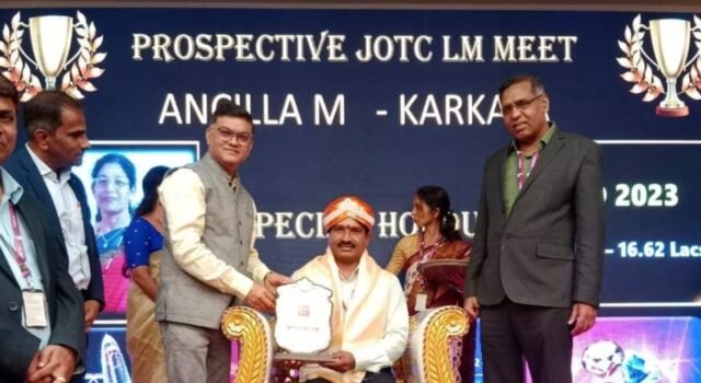 ಎಸ್.ಬಿ.ಐ ಲೈಫ್ ಕಾರ್ಕಳ ಬ್ರಾಂಚ್ ಬೆಳ್ತಂಗಡಿ ಘಟಕದ ಮಂಜುನಾಥ ಗುಡಿಗಾರ್ ಅವರಿಗೆ ಇಂಟರ್ನ್ಯಾಷನಲ್ ಕ್ವಾಲಿಟಿ ಅವಾರ್ಡ್