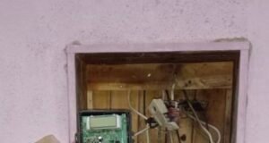 ತಾಲೂಕಿನಲ್ಲಿ ಭಾರೀ ಮಳೆ ಸಿಡಿಲು ಬಡಿದು ಹಾನಿ