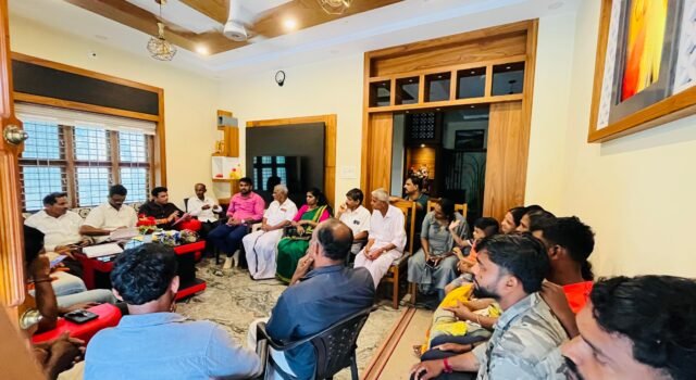 ವಿಧಾನ ಪರಿಷತ್ ಚುನಾವಣೆ ಬಿಜೆಪಿ ಅಭ್ಯರ್ಥಿ ಯಿಂದ ಮತಯಾಚನೆ