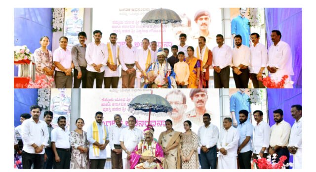 ಮದ್ದಡ್ಕದಲ್ಲಿ ನಾಗರಿಕ ಅಭಿನಂದನಾ ಸಮಿತಿಯಿಂದ ಯೋಧ ಮಂಜುನಾಥ ಹಾಗೂ ಶಿಕ್ಷಕ ವಿ.ಕೆ ವಿಟ್ಲ ಅವರಿಗೆ ನಾಗರಿಕ ಸನ್ಮಾನ