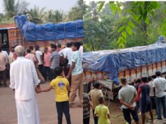 ಕಕ್ಕಿಂಜೆ; ಹೆದ್ದಾರಿಯಲ್ಲಿ ಕೆಟ್ಟು ನಿಂತ ಲಾರಿ ವಾಹನ ಸಂಚಾರ ಅಸ್ತವ್ಯಸ್ತ