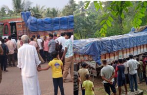 ಕಕ್ಕಿಂಜೆ; ಹೆದ್ದಾರಿಯಲ್ಲಿ ಕೆಟ್ಟು ನಿಂತ ಲಾರಿ ವಾಹನ ಸಂಚಾರ ಅಸ್ತವ್ಯಸ್ತ