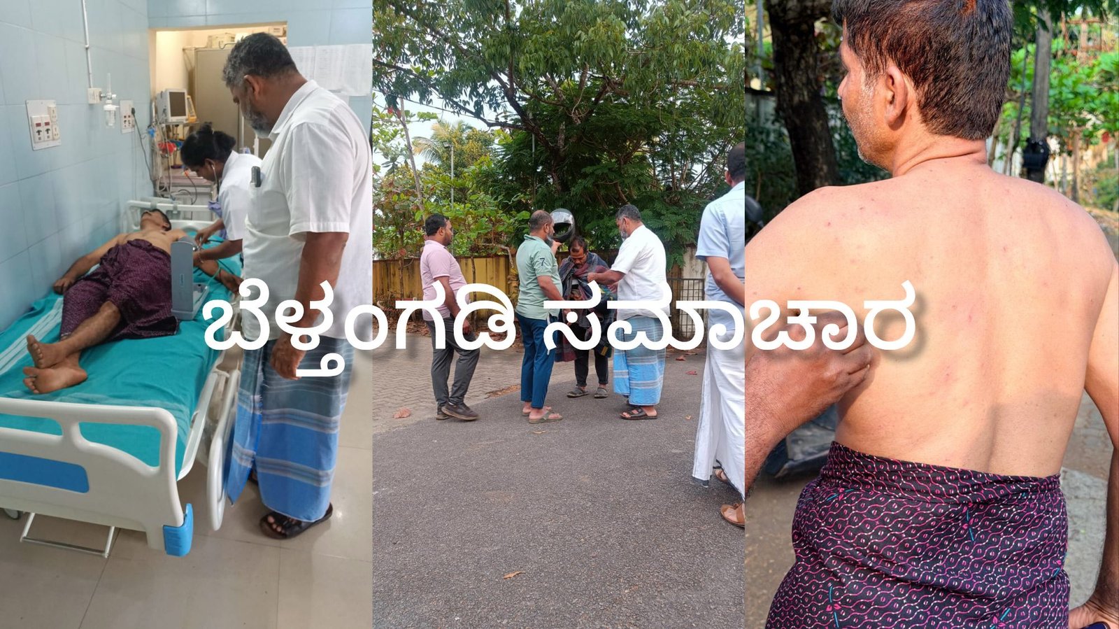 ಬೆಳ್ತಂಗಡಿ: ಪಟ್ಟಣ ಪಂಚಾಯತ್ ನೀರಿನ ನೌಕರಣ ಮೇಲೆ ಹೆಜ್ಜೇನು ದಾಳಿ: ರಕ್ಷಣೆಗೆ ಬಂದ ಆಪತ್ಬಾಂಧವ ಇಸ್ಮಾಯಿಲ್ ಸಂಜಯನಗರ