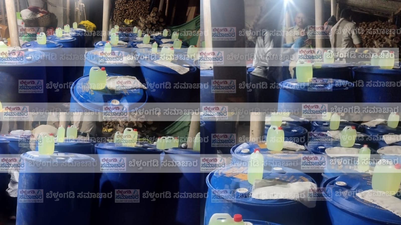 ಬೆಳ್ತಂಗಡಿ : ಅಕ್ರಮವಾಗಿ ದಾಸ್ತಾನು ಮಾಡಿದ್ದ ಡಿಸೇಲ್ ಪತ್ತೆ; ಡಿವೈ ಎಸ್ಪಿ ನೇತೃತ್ವದಲ್ಲಿ ಕಾರ್ಯಾಚರಣೆ