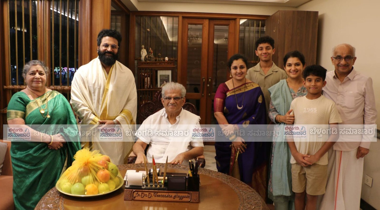 ಬೆಳ್ತಂಗಡಿ : ಕಾಂತಾರ ಖ್ಯಾತಿಯ ಡಿವೈನ್ಸ್ಟಾರ್ ರಿಷಬ್ ಶೆಟ್ಟಿ ಧರ್ಮಸ್ಥಳಕ್ಕೆ ಭೇಟಿ