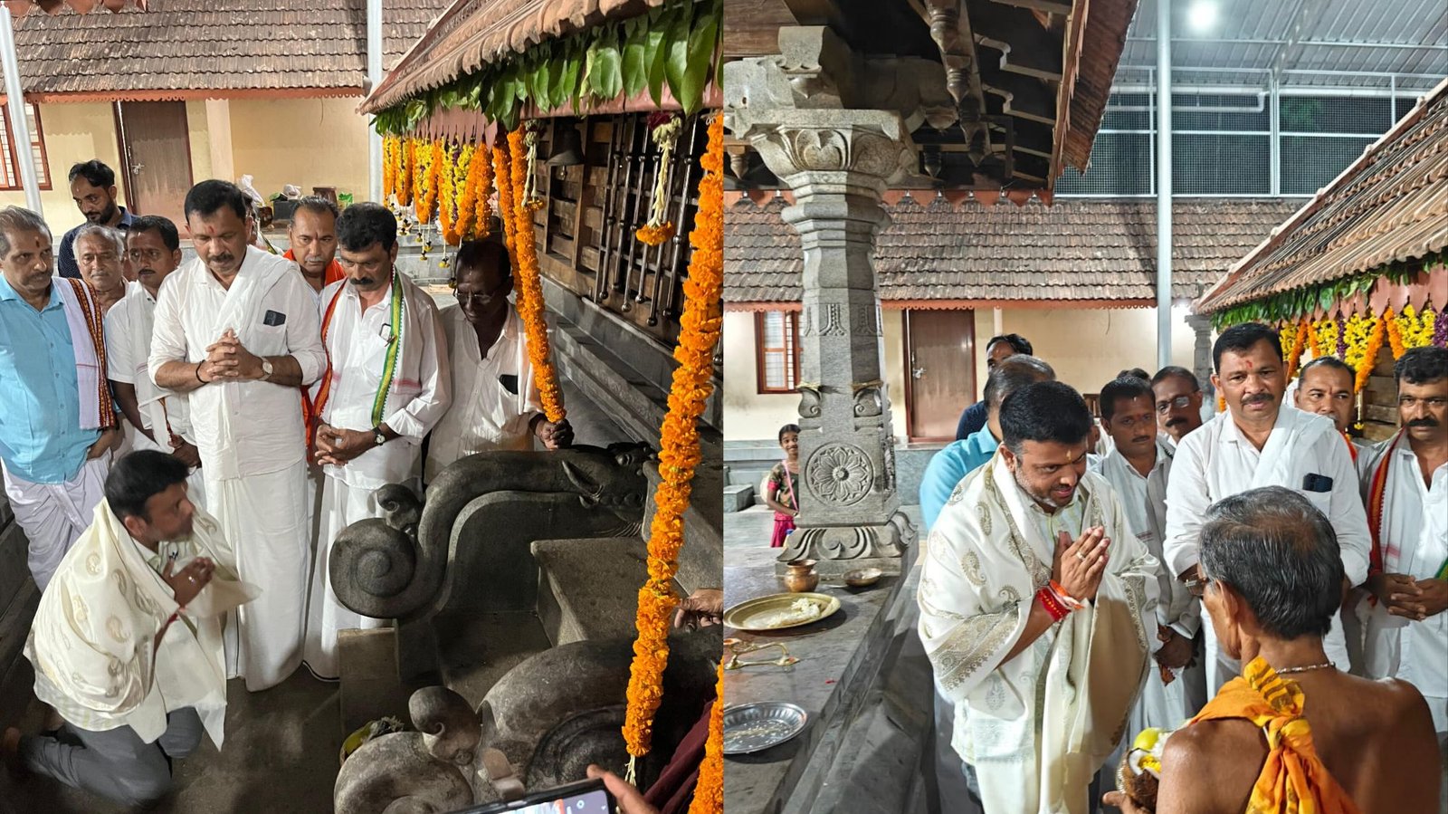 ಬಂದಾರು: ಎ 08 ಬಂದಾರು ಗ್ರಾಮ -ಕುರಾಯ ಶ್ರೀ ಸದಾಶಿವ ದೇವರ ವಾರ್ಷಿಕ ಜಾತ್ರೋತ್ಸವ ಬೆಳ್ತಂಗಡಿ ಶಾಸಕ ಹರೀಶ್ ಪೂಂಜ ಭೇಟಿ