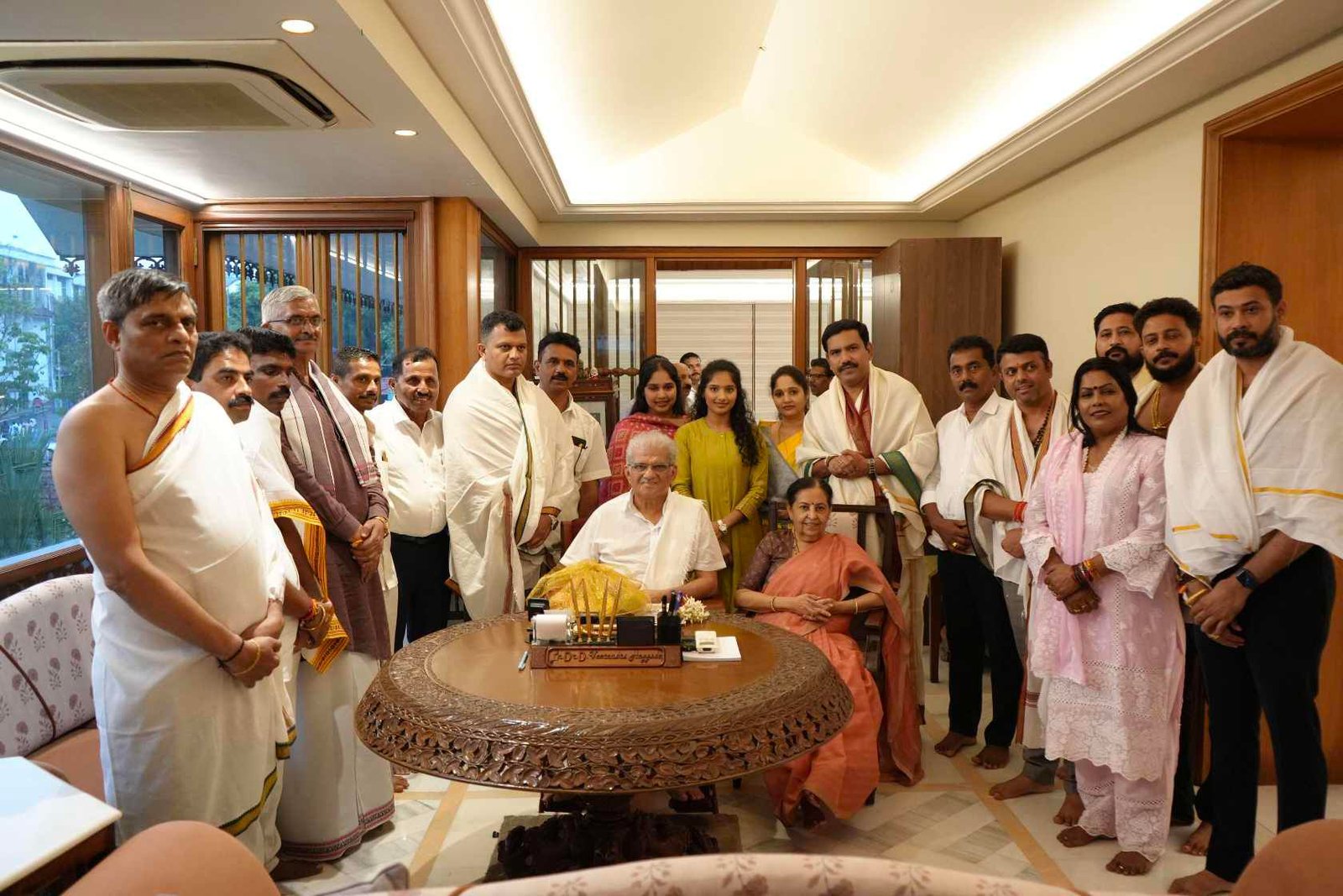 ಧರ್ಮಸ್ಥಳಕ್ಕೆ ಬಿಜೆಪಿ ರಾಜ್ಯಾಧ್ಯಕ್ಷ ವಿಜಯೇಂದ್ರ ಭೇಟಿ