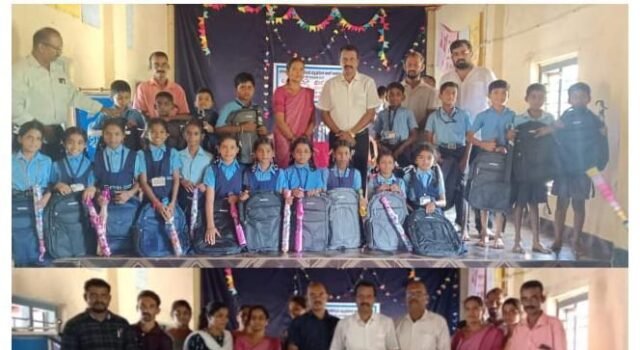 ಬಂದಾರು ಶಾಲಾ ವಿದ್ಯಾರ್ಥಿಗಳಿಗೆ ಬದುಕು ಕಟ್ಟೋಣ ತಂಡದಿಂದ ಸ್ಕೂಲ್ಬ್ಯಾಗ್, ಕೊಡೆ ವಿತರಣೆ