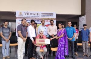 ರಾಜ್ಯಕ್ಕೆ ರ್ಯಾಂಕ್ ಪಡೆದ ಚಿನ್ಮಯ್ ಜಿ.ಕೆ. ಸಹಿತ ಇತರ ಸಾಧಕರಿಗೆ ಸಮ್ಮಾನ