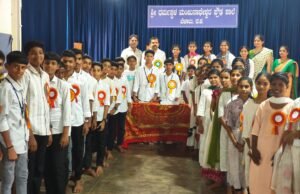 ಶ್ರೀ ಧ.ಮಂ. ಅನುದಾನಿತ ಪ್ರೌಢ ಶಾಲೆ ಬೆಳಾಲು: ವಿದ್ಯಾರ್ಥಿ ಸಂಸತ್ ಉದ್ಘಾಟನೆ