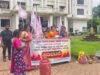 ಬೆಳ್ತಂಗಡಿ; ಗ್ಯಾಸ್ ದರ ಏರಿಕೆ ಖಂಡಿಸಿ ಮಹಿಳಾ ಸಂಘದಿಂದ ಪ್ರತಿಭಟನೆ